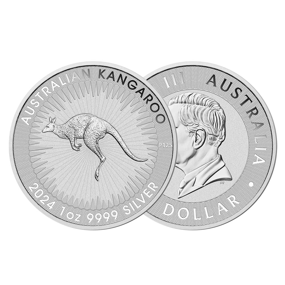 2024 1온스 실버 캥거루 불리온 주화(Coin) 1$(AUD) 25ea